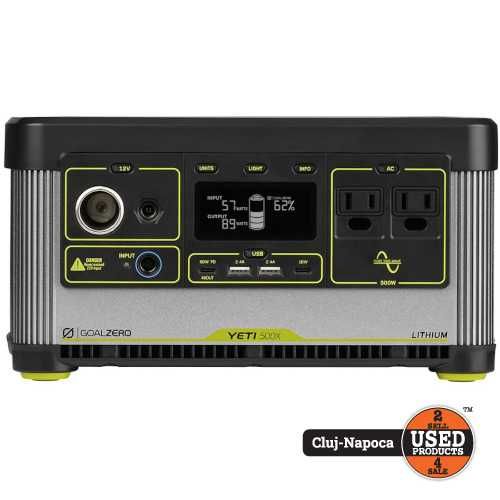 Generator electric portabil Goal Zero Yeti 500X | UsedProducts.ro