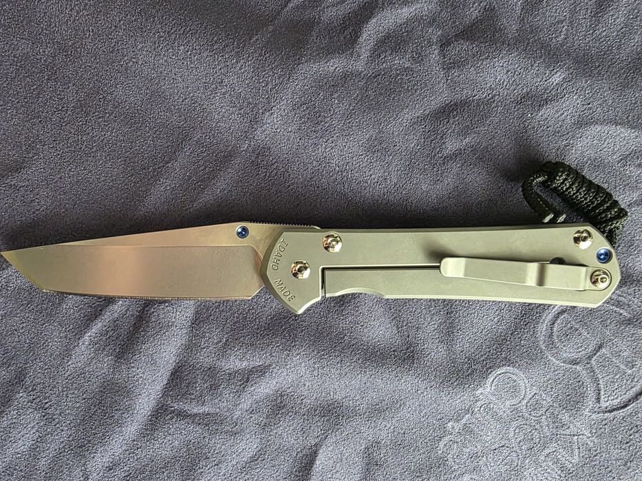 Chris Reeve Large Sebenza 31 tanto LH, glass blasted