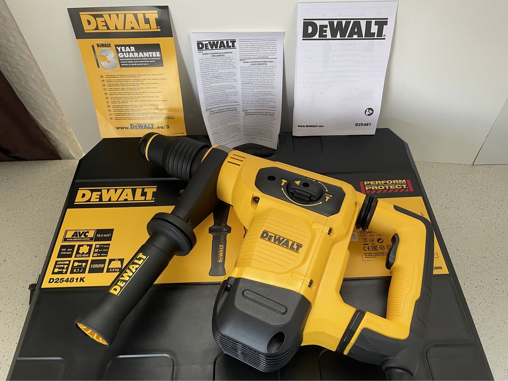 DeWalt D25481K-QS Rotopercutor si Demolator Electric, Original Nou !
