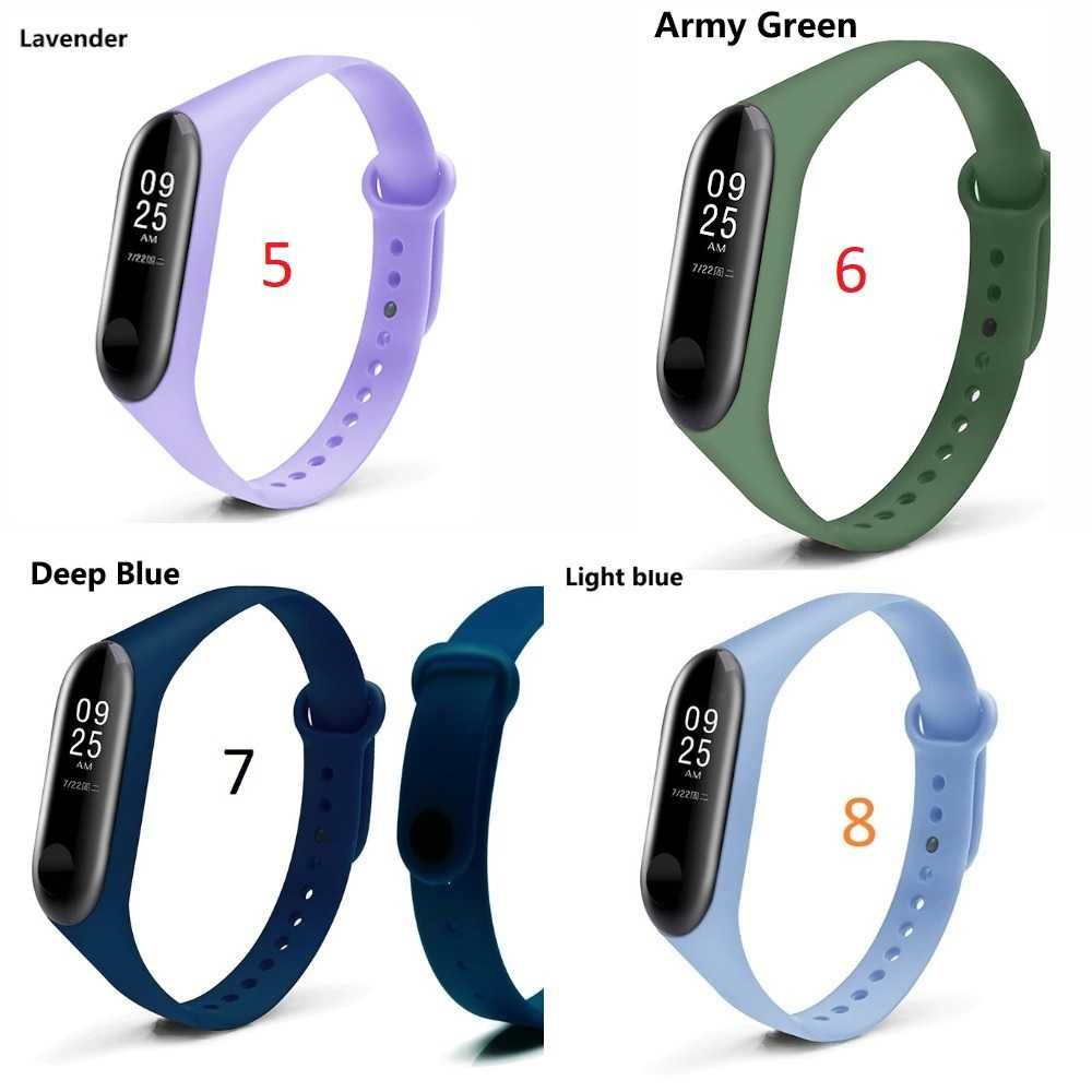 Curea de silicon pentru bratara Xiaomi Mi Band 3/4 fitness mi Band 5