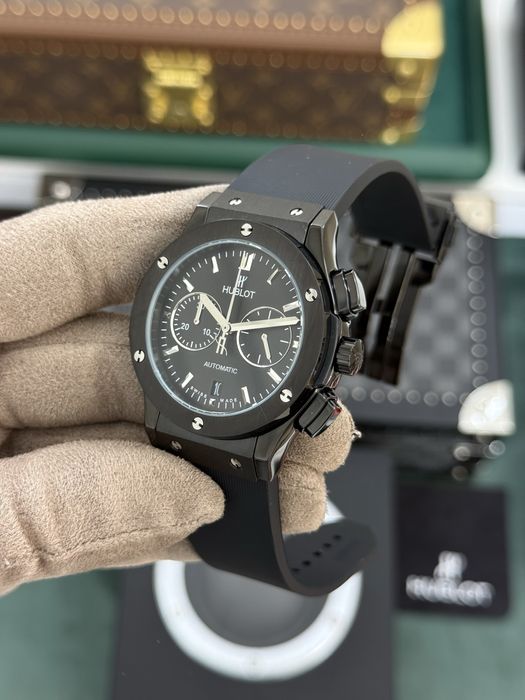 HB Classic Fusion Chronograph Black