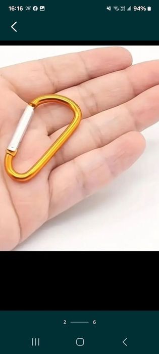 Set carabine aluminiu 10 buc