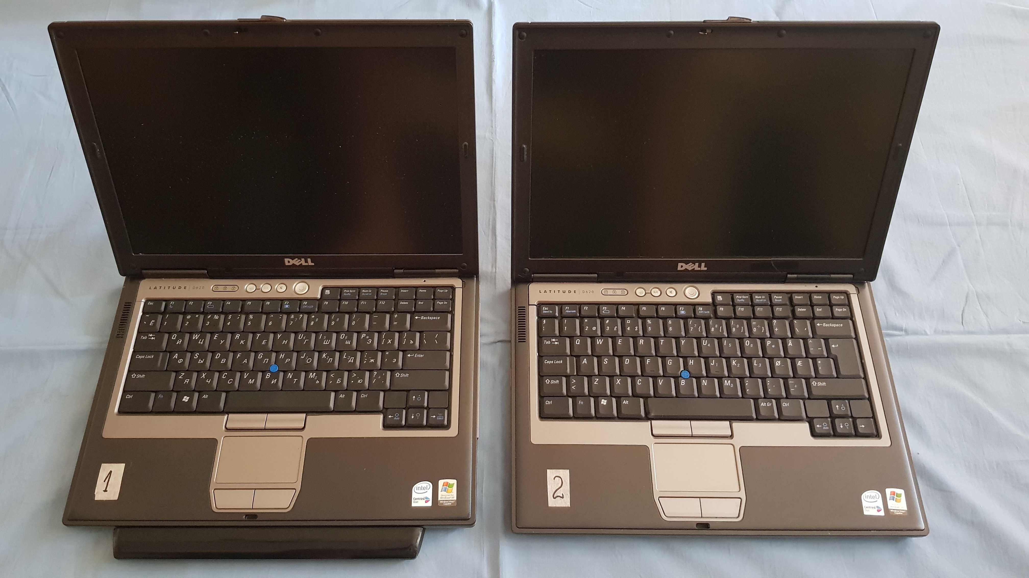 Lot de 4 laptopuri DELL D620 nefunctionale (sau cu defecte)