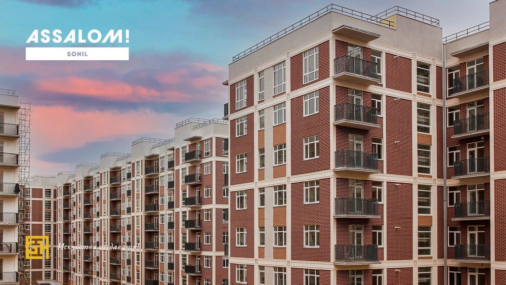 Продаётся 3-комнатная квартира в ЖК «Assalom Sohil» 3+1