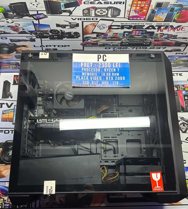 PC GAMING RYZEN 7 & RTX 2060 / CreativAmanet