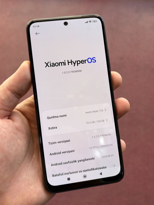 Redmi Note 11S 6/128GB полный комплект