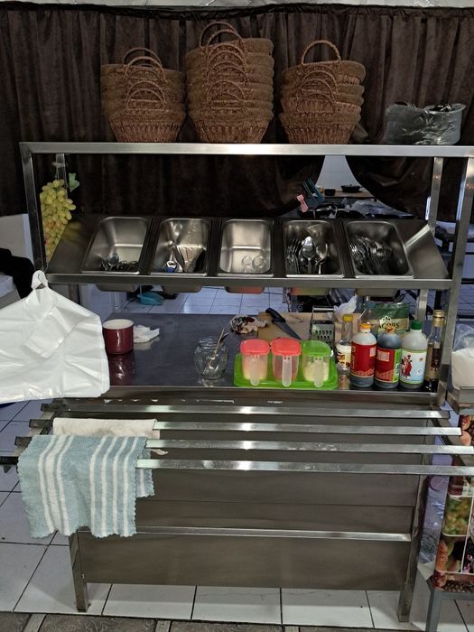 Нержавейка мармет стеллаж