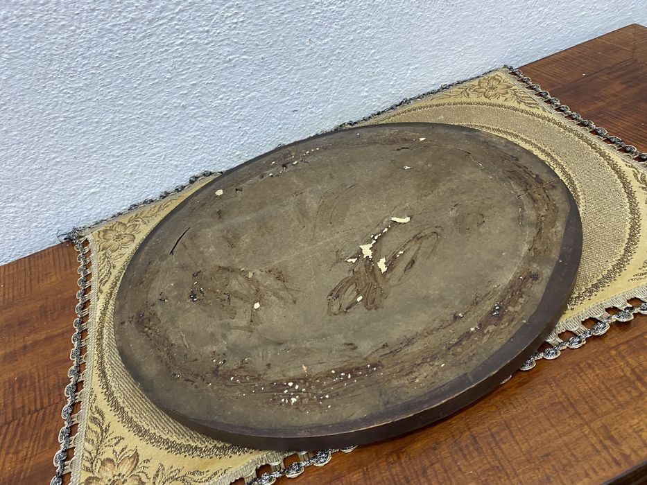Стара френска рамка с дърворезба