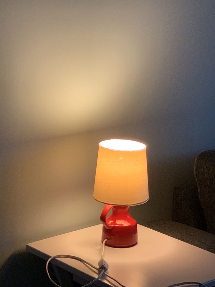 Винтидж лампа от керамика / Kaiser Германия