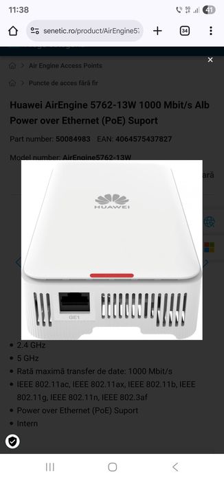 AirEngine 5762-13W Access Point router huawey nou sigilat