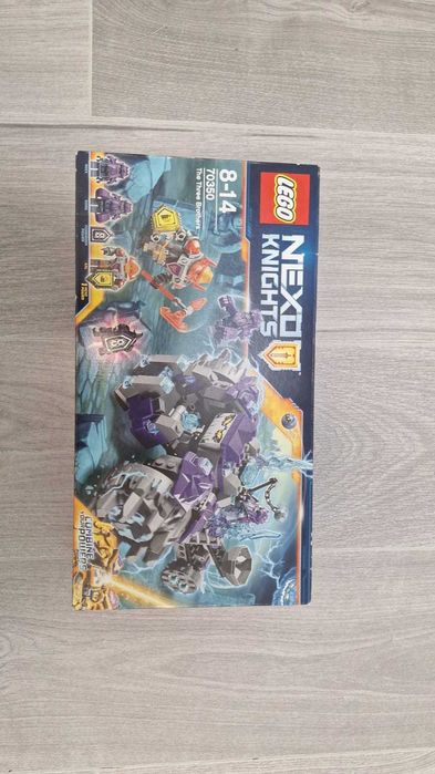 Lego Cărămizi și roti și Lego Nexo Knights - Cei trei frați