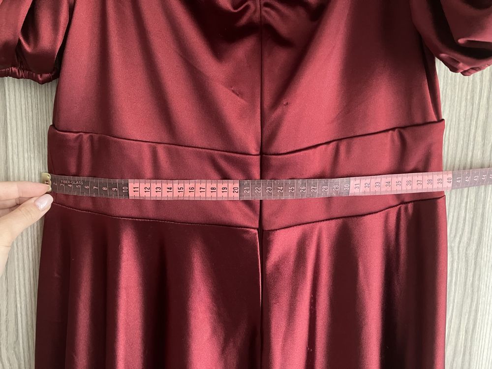 Rochie Zonia Bordo XXL