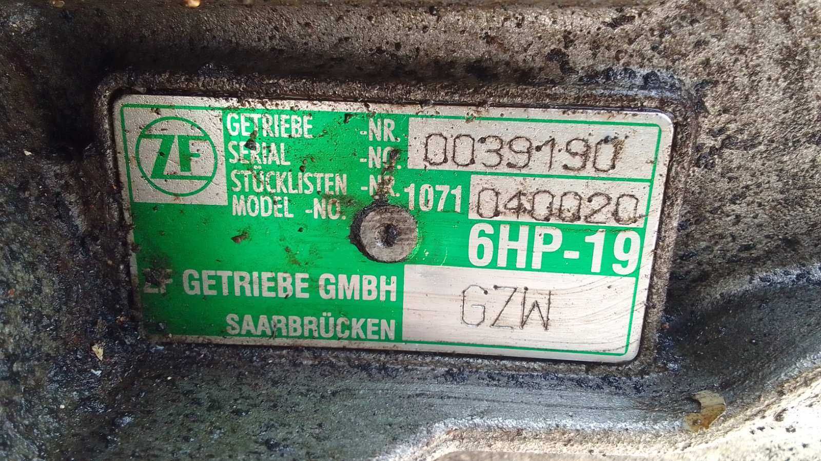 Автоматични скорости Audi A6 4F 3.0TDI 2005г.GZW(спукан Картер)