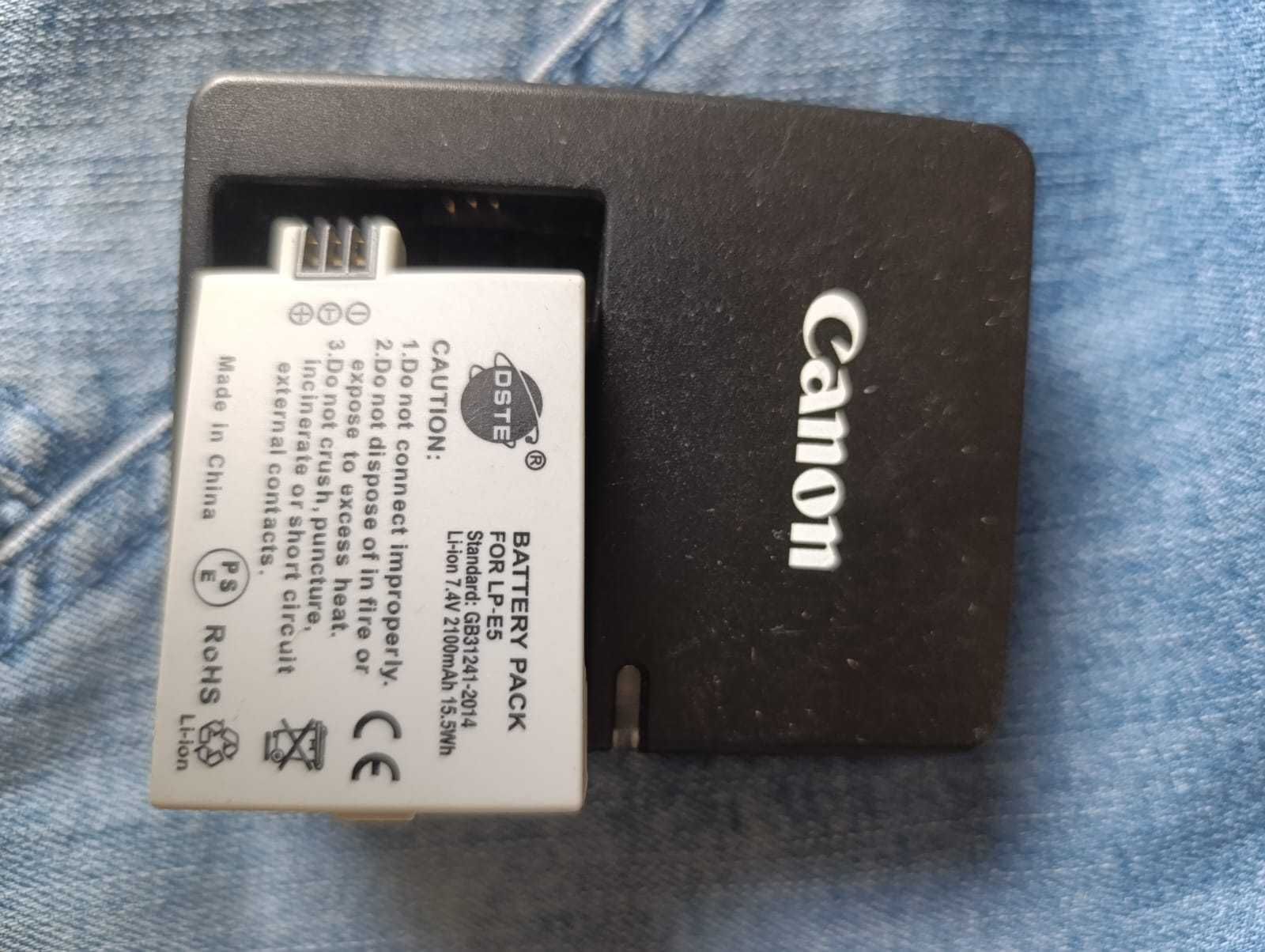 Sursa Canon LC-E5E LCE5 LP-E5 Incarcator+acumulator