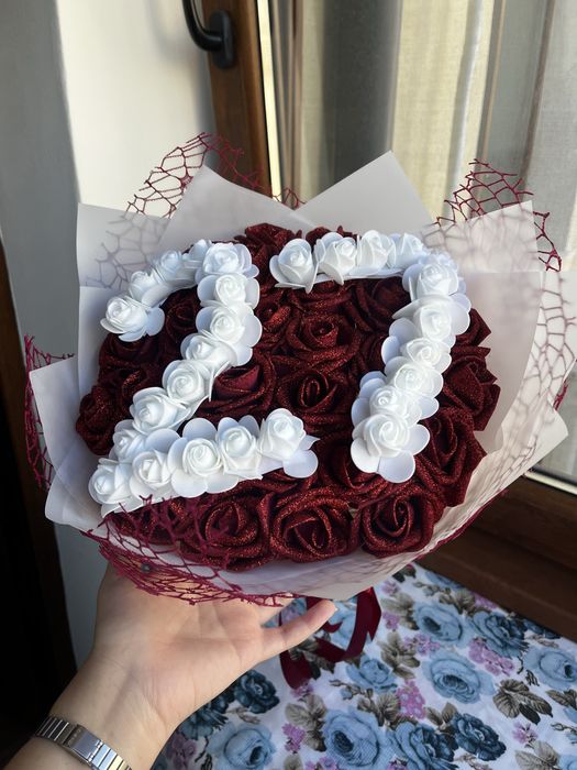 Букет от вечни рози