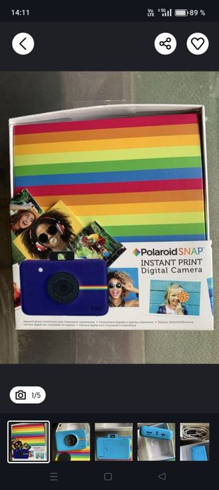 Cameră foto instant