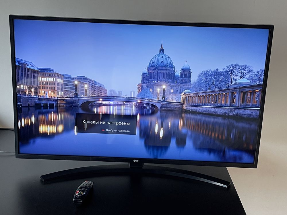 LG Телевизор 4К LED Smart TV 43UN74006LA диагональ 110 см