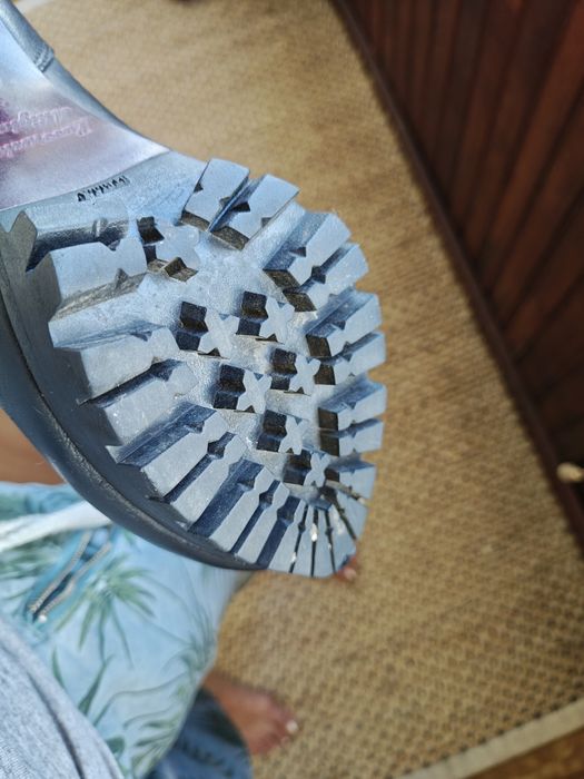 Дамски полуботи с платформа.Естествена кожа!