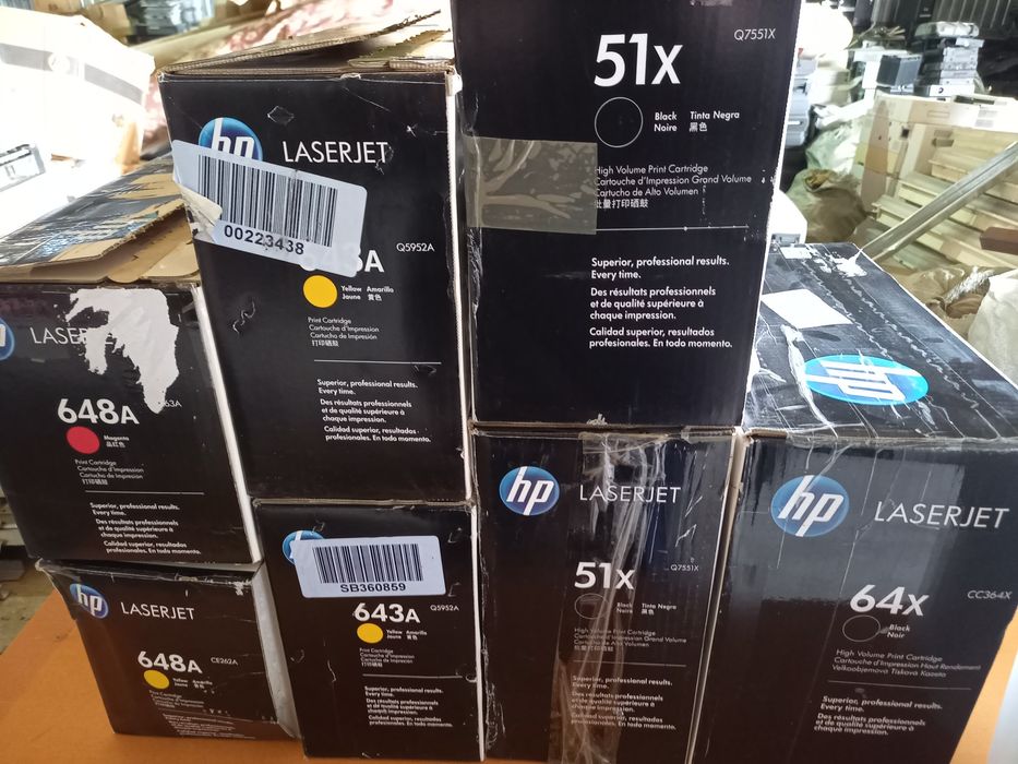 Картридж лазерный HP CE262A , CE263A (648A) Оригинал