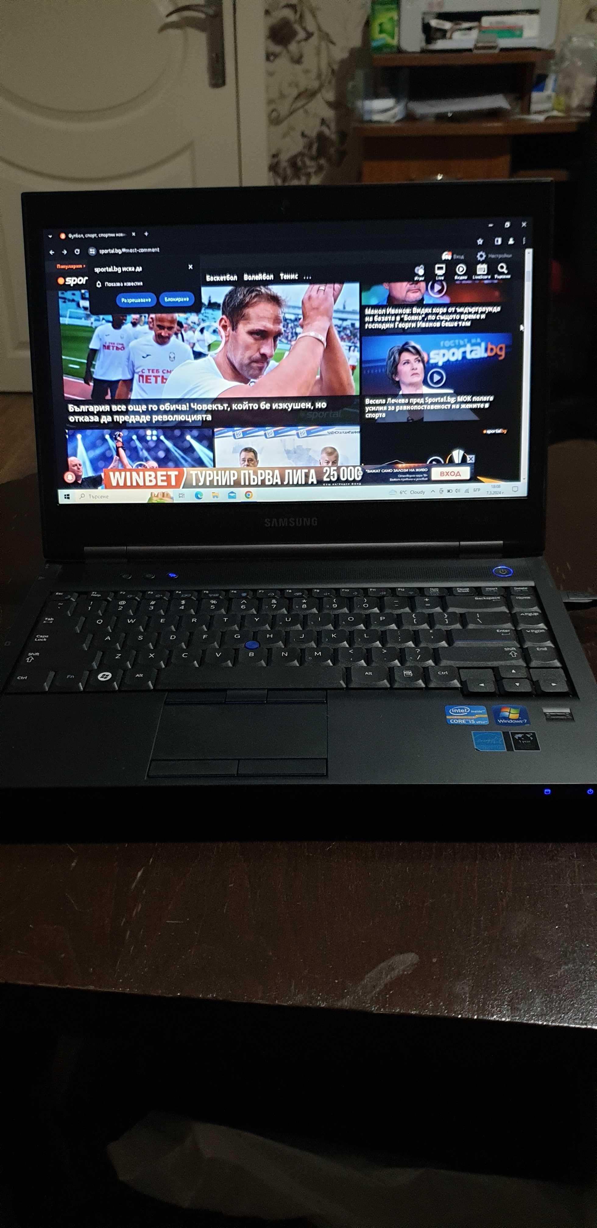 Лаптоп Samsung i5  14 Инча