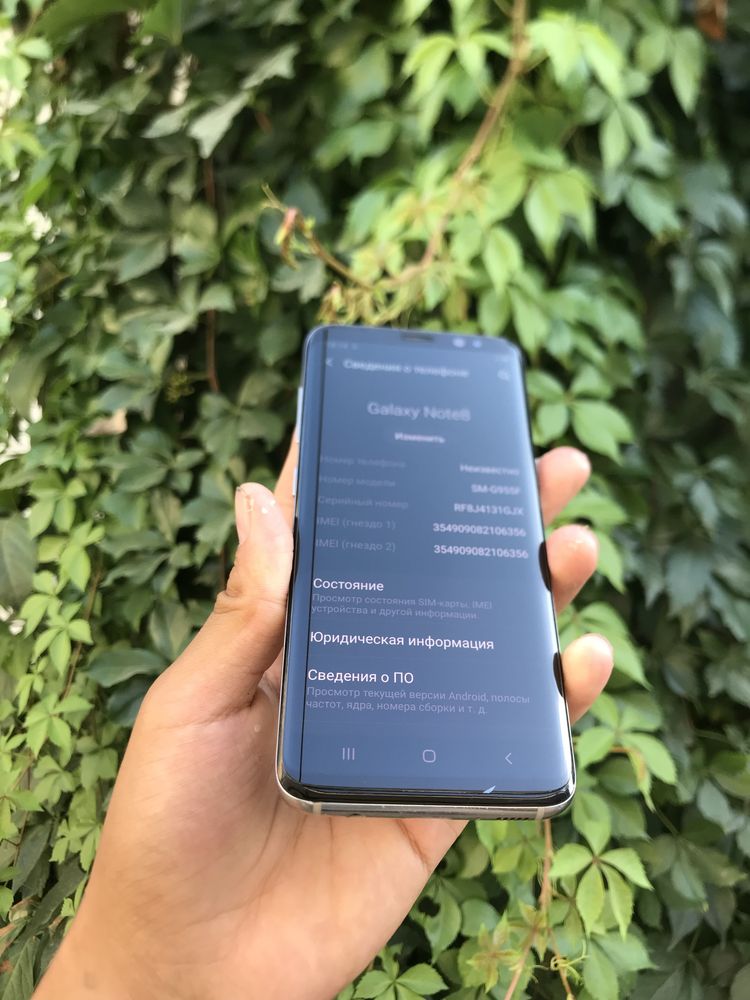 Samsung Galaxy S8 tinniq