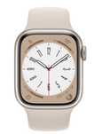 Смарт часы apple series 8 starlight aluminum case 41mm