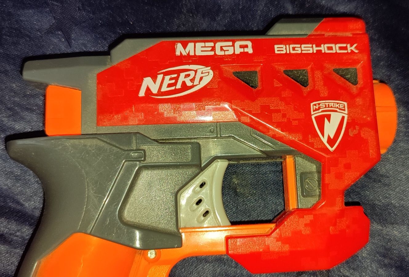 pistol nerf mega big shock-20 lei