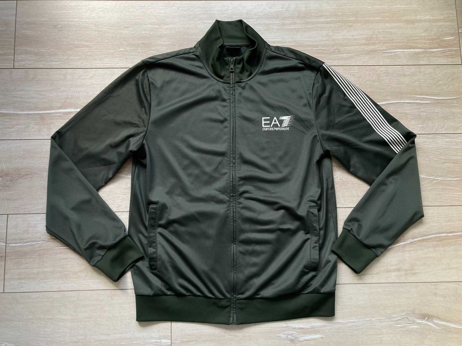 EA7 Emporio Armani мъжко зелено горнище горница размер L / XL