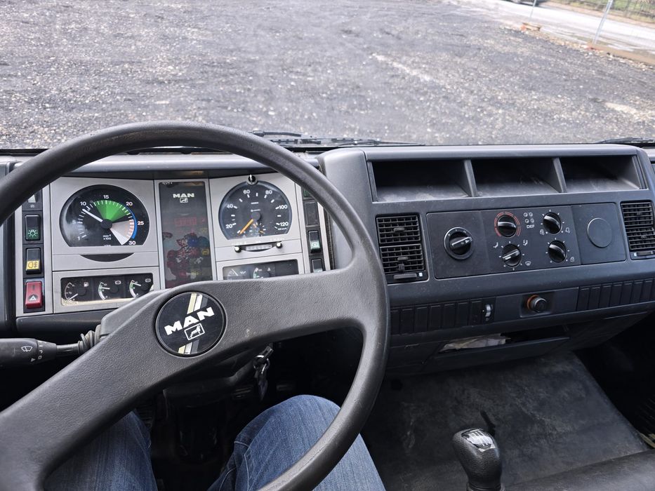 Camion MAN 8.163 Basculabil  7.5 tone basculantă