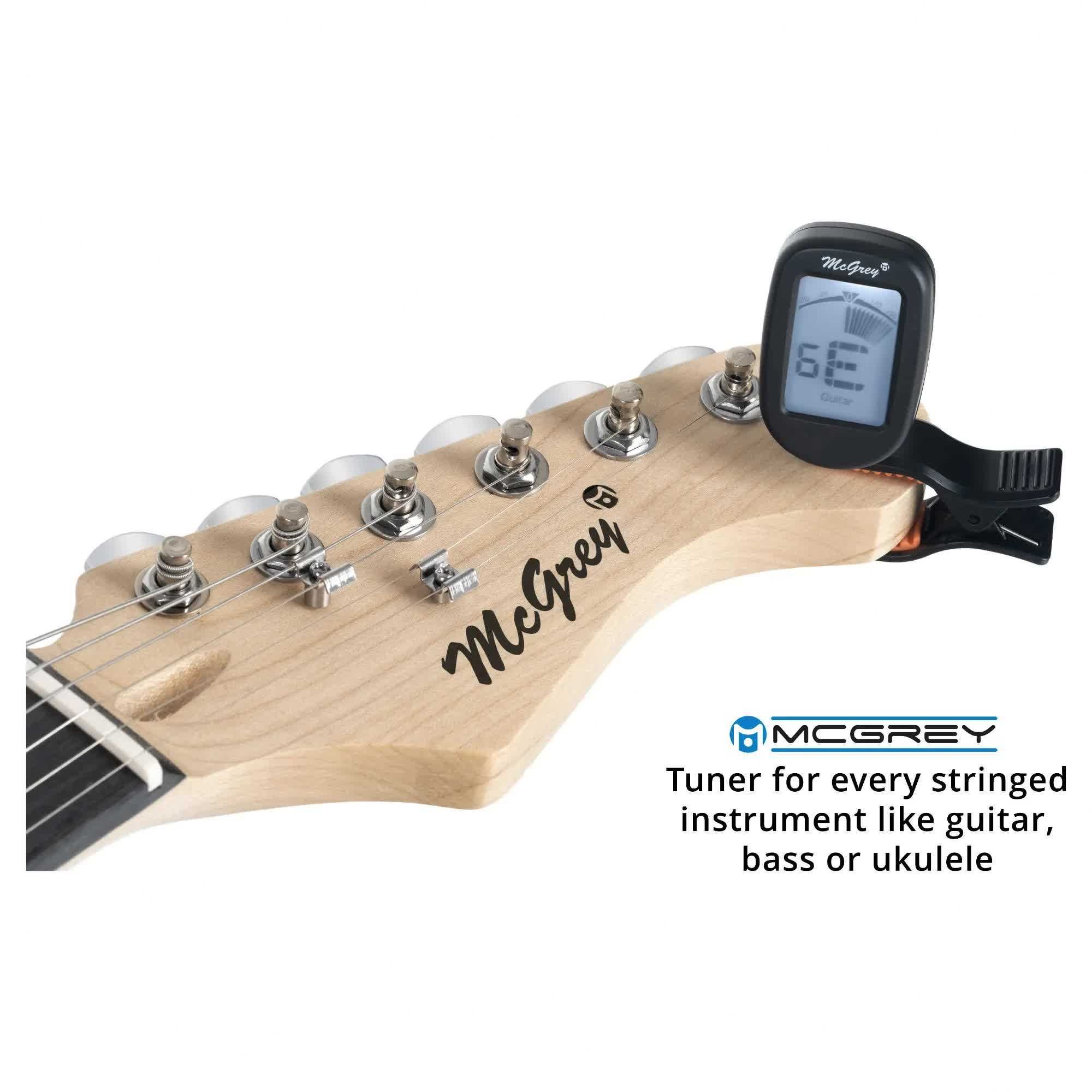 Set chitara electrica McGrey Rockit Guitar ST Negru