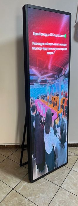 Сенсорная лед стойка , экран , информационная лед стойка