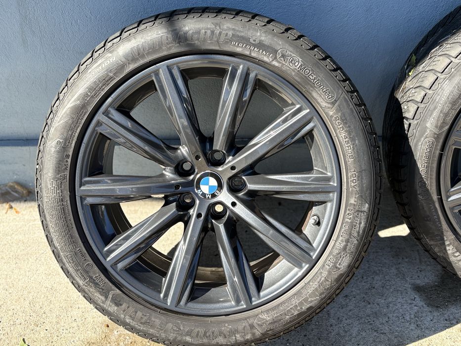 Jante BMW 684 G30 G31 245/45/18 cu cauciucuri de iarna