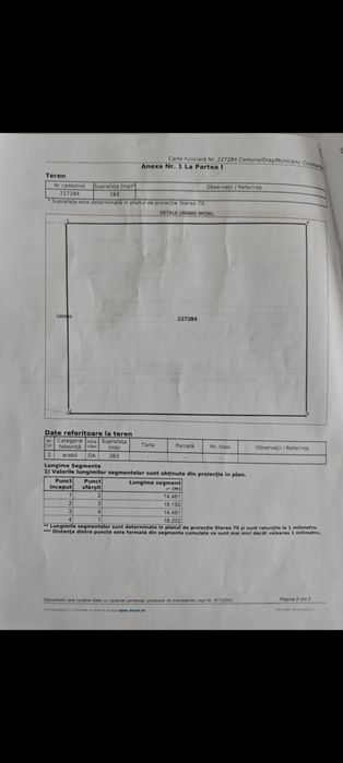Oportunitate investiție , Teren intravilan Palazu mare careul 4