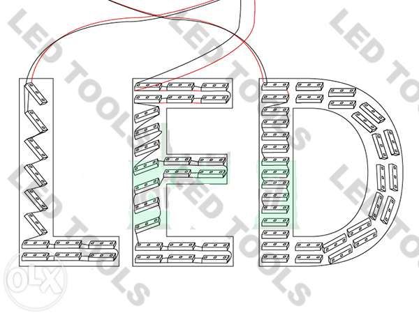 ЛЕД модул диоден, бял цветен RGB LED водоустойчив модули за осветление