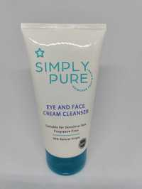 Simply Pure Eye and Face Cream Cleanser 150ml
