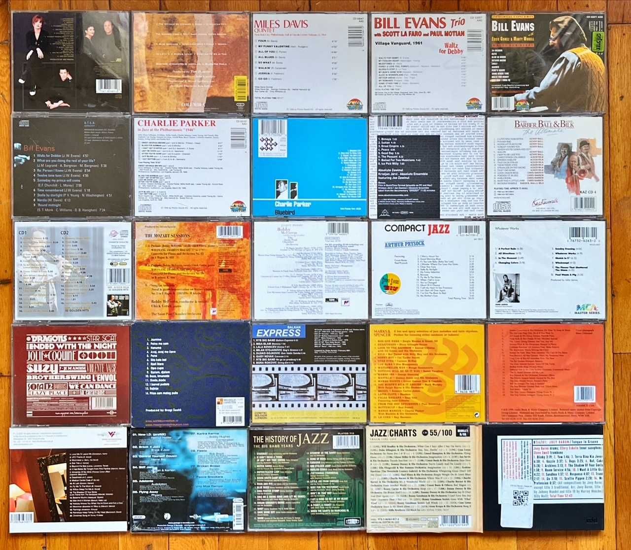 Lot CD jazz: Matsui, Gillespie, Hancock, Basie, Getz, Brubeck, Davis..