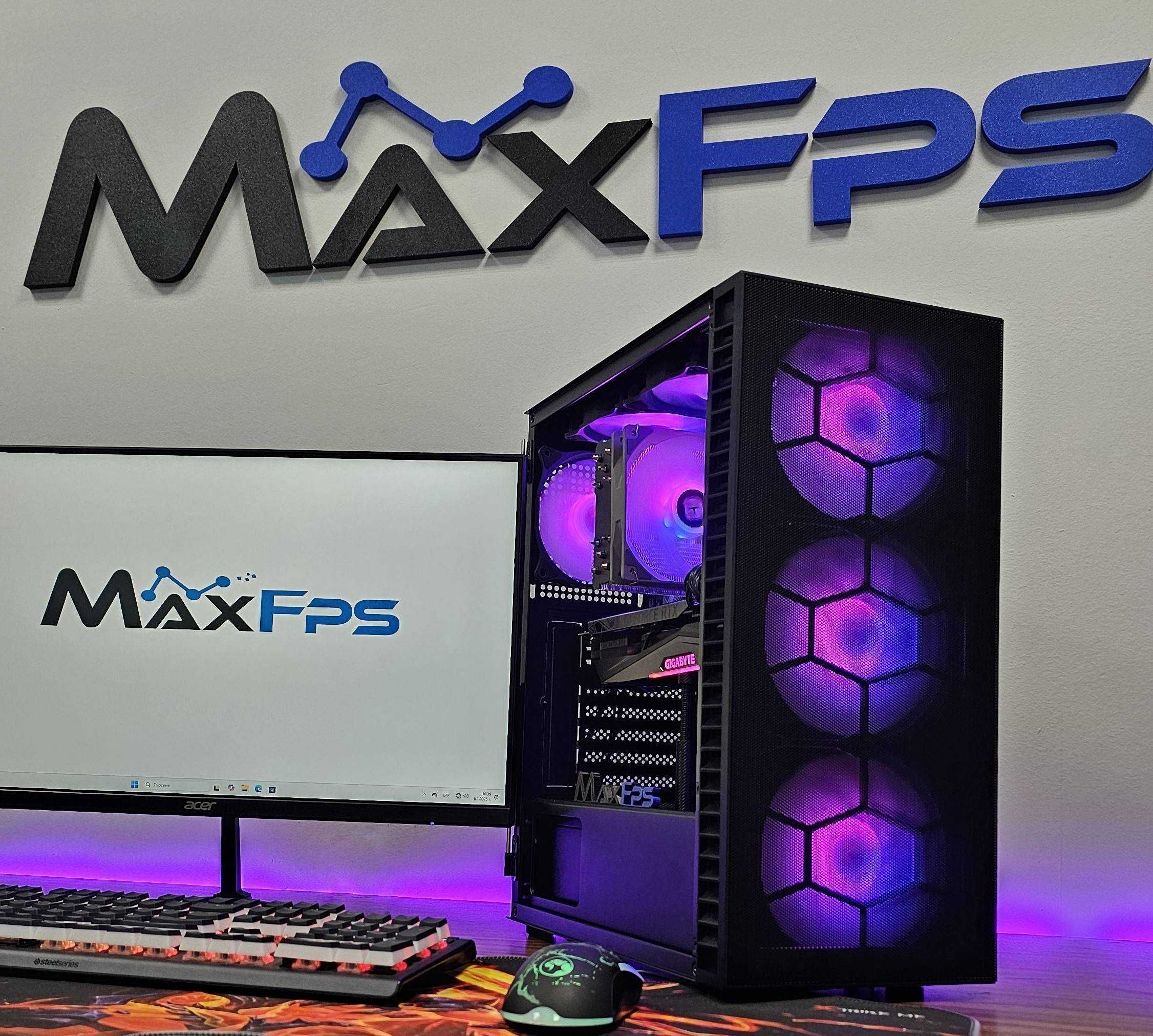 НОВО! RTX 3080, i5-13400F, 32GB DDR4 Геймърски компютър