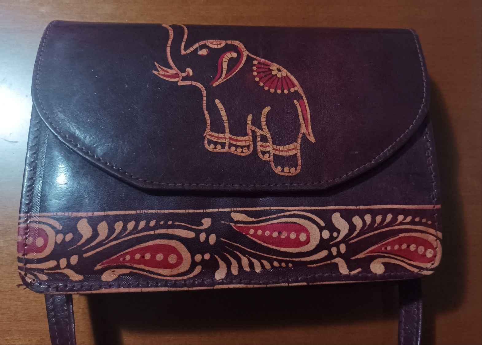 Geanta piele elefant vintage