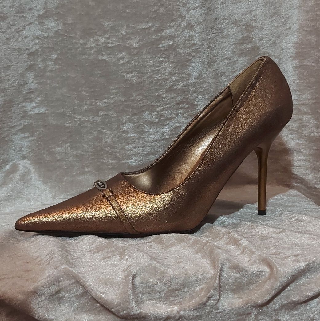 *Vintage* Stiletto bronz / auriu