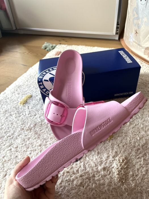 Розови чехли Birkenstock Madrid Big Buckle EVA