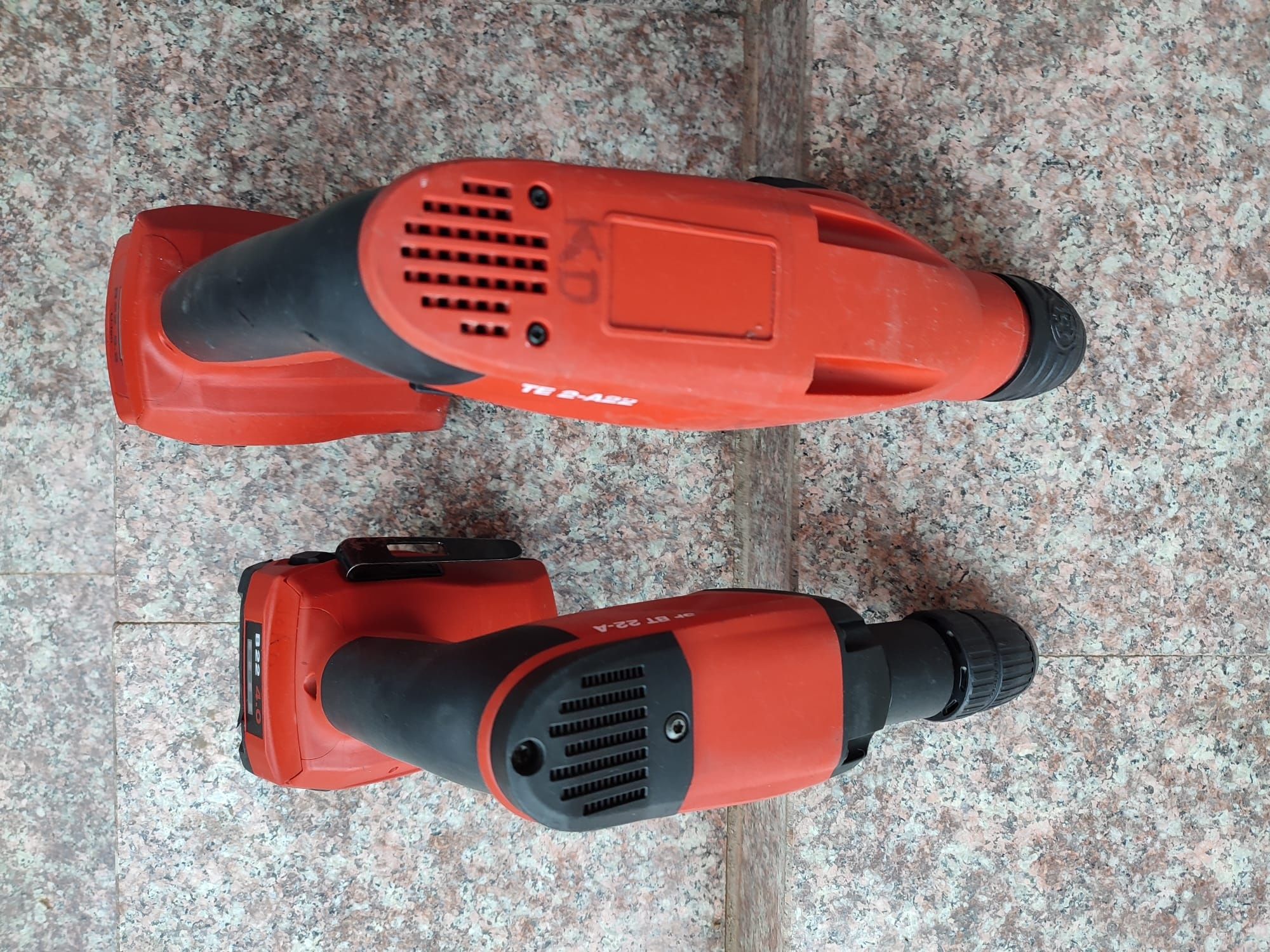 Hilti rotopercutor -bormasina pe acumulatori