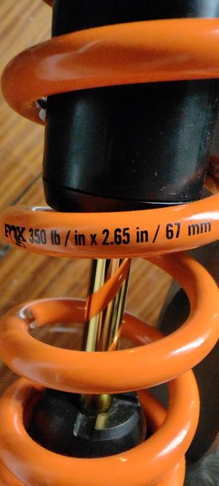 Amortizor Fox DHX2, trunnion,205x65