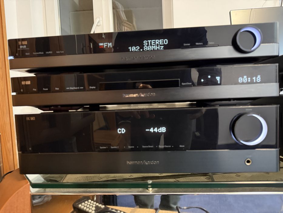 Linie Harman Kardon Kh980,Amplif,Cd,Tuner,Toate Sunt Capete De Serie