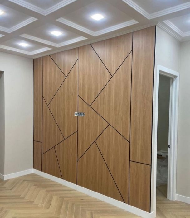 поклека обоев и гибкий мрамор.