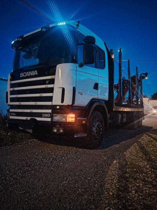 Camion forestier Scania