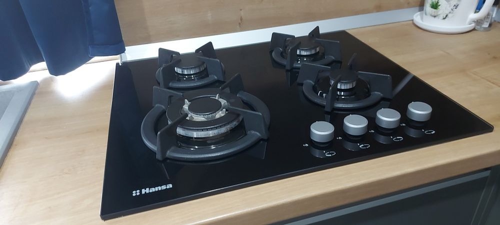 Plita incorporabila Hansa, gaz.