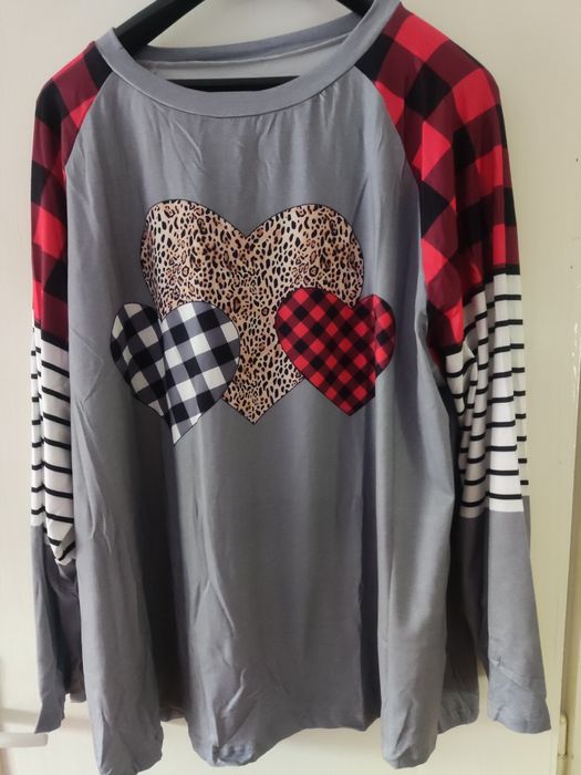 Дамска ежедневна блуза с дълъг ръкав