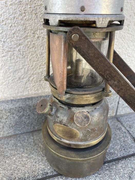 Lampa miner marca ARRAS combustibil carbid