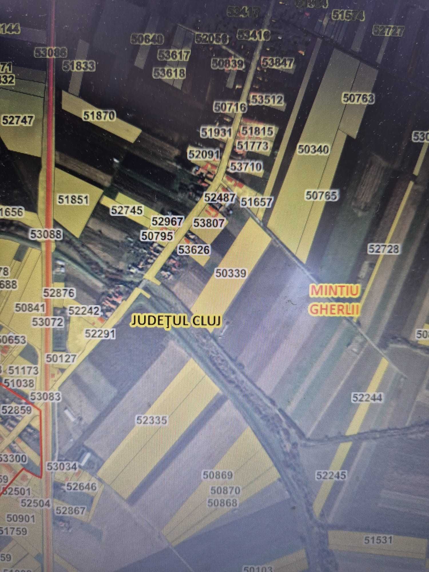 Vand parcele teren pentru case in Mintiu Gherlii