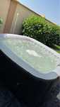 Jacuzzi gonflabil AREBOS. 185x185